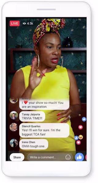 facebook live