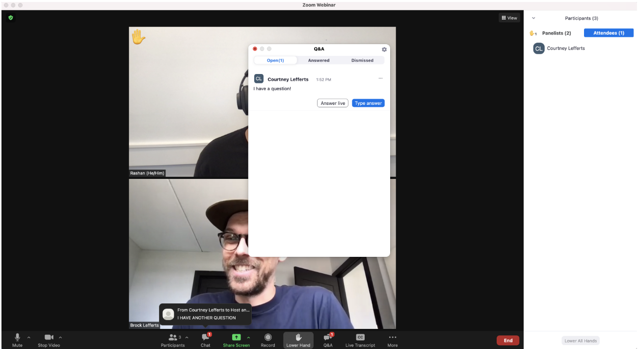 zoom webinars