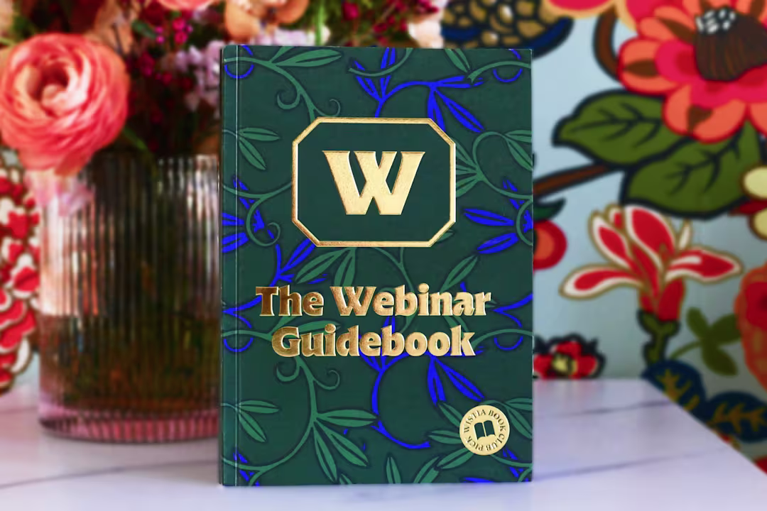 The Webinar Guidebook cover