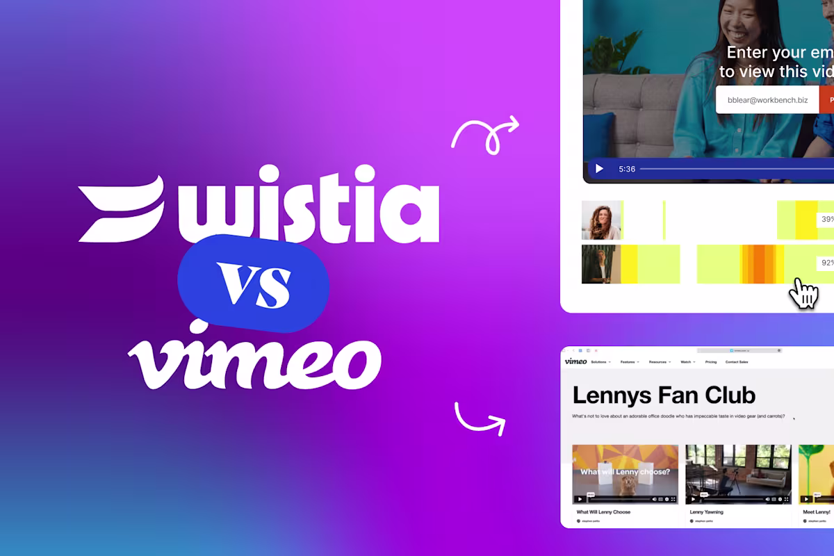 Wistia vs Vimeo Video Hosting Platform Comparison