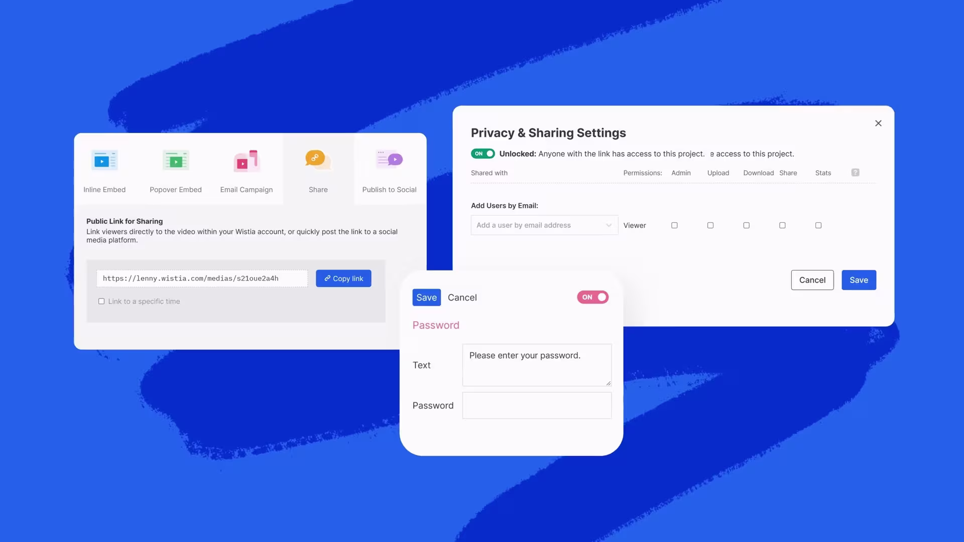 How to share a video privately with Wistia