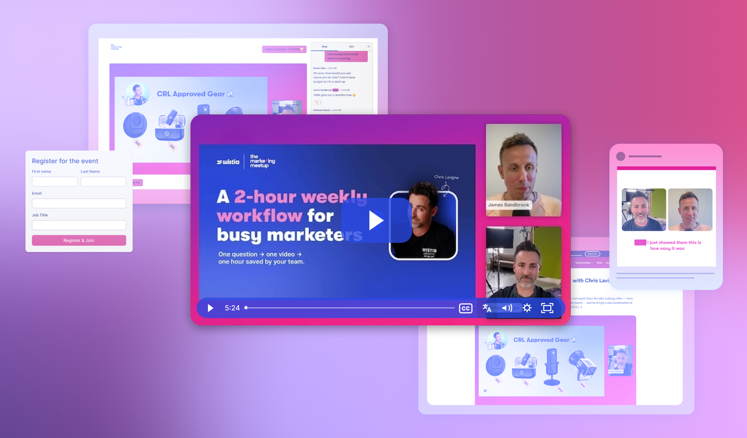 Wistia is an all-in-one video platform
