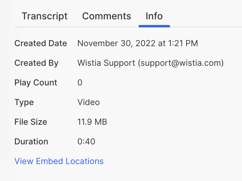 Managing the Files in your Wistia Account — Support — Wistia