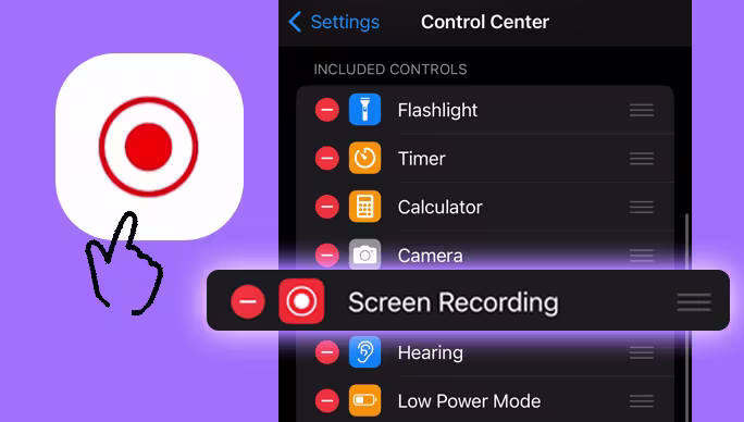 How to screen record on an iPhone