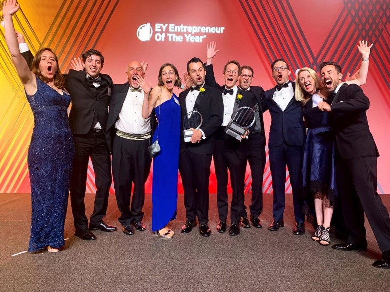 Winning EY award