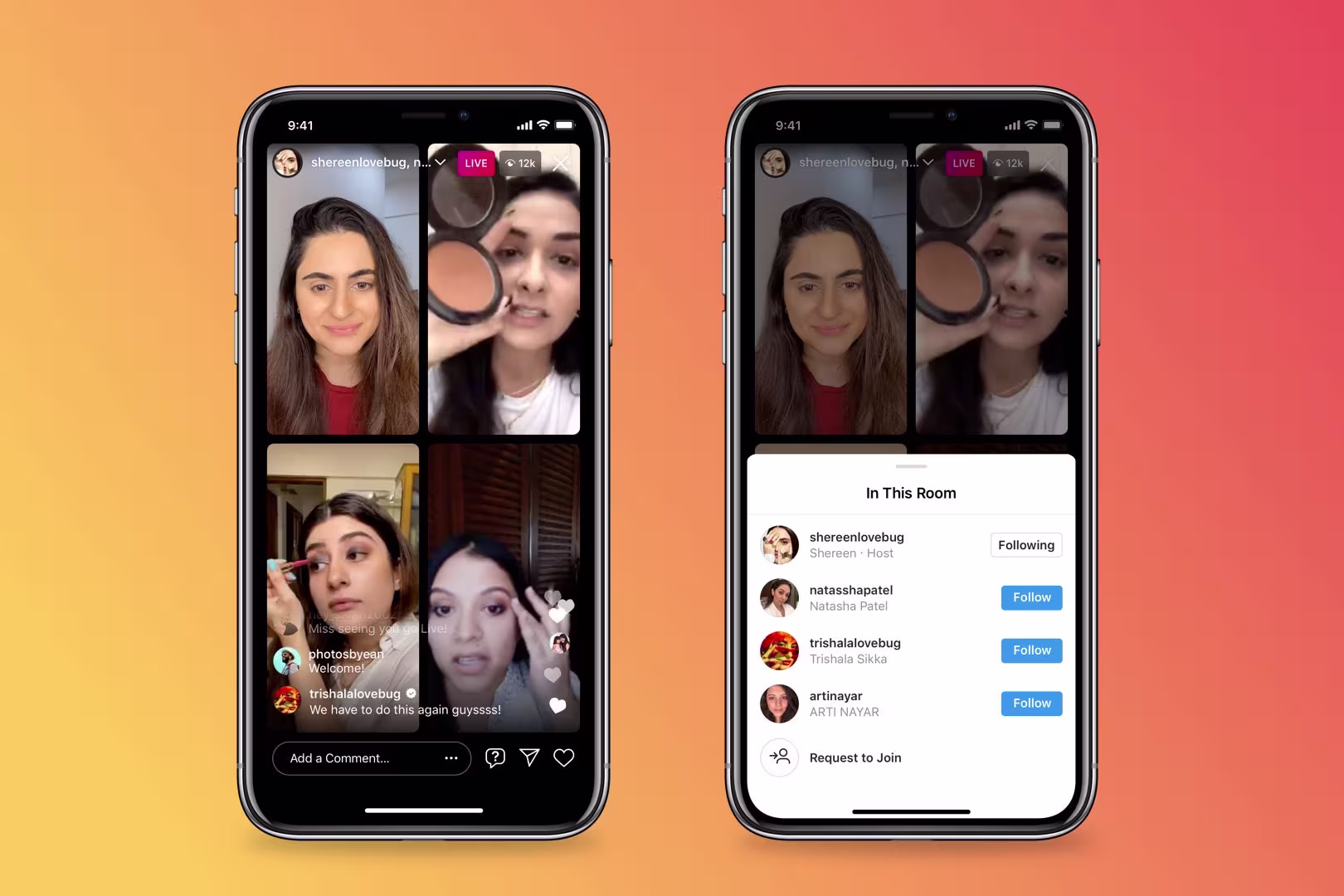instagram live