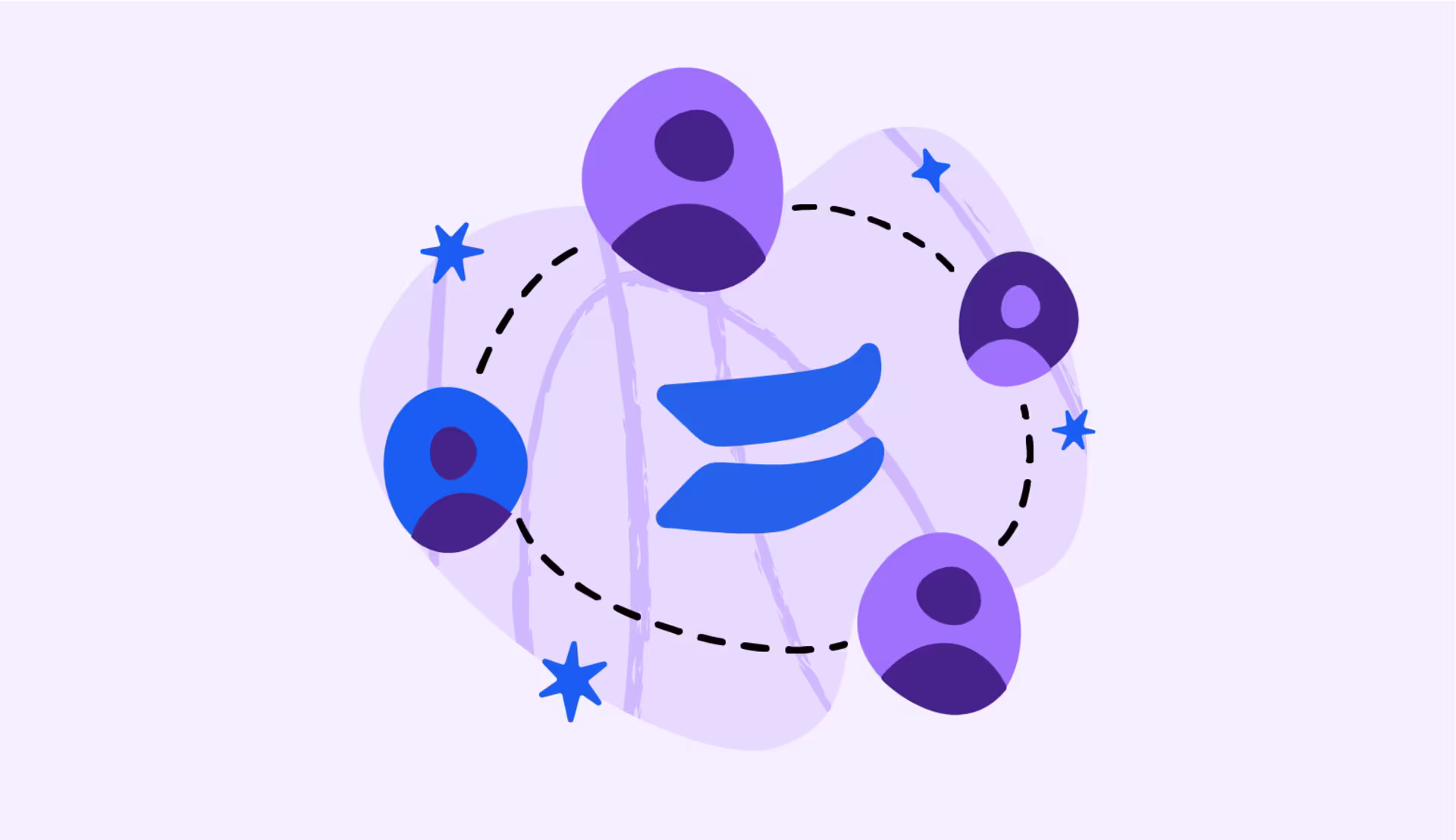 wistia logo surrounded by illustrations of people