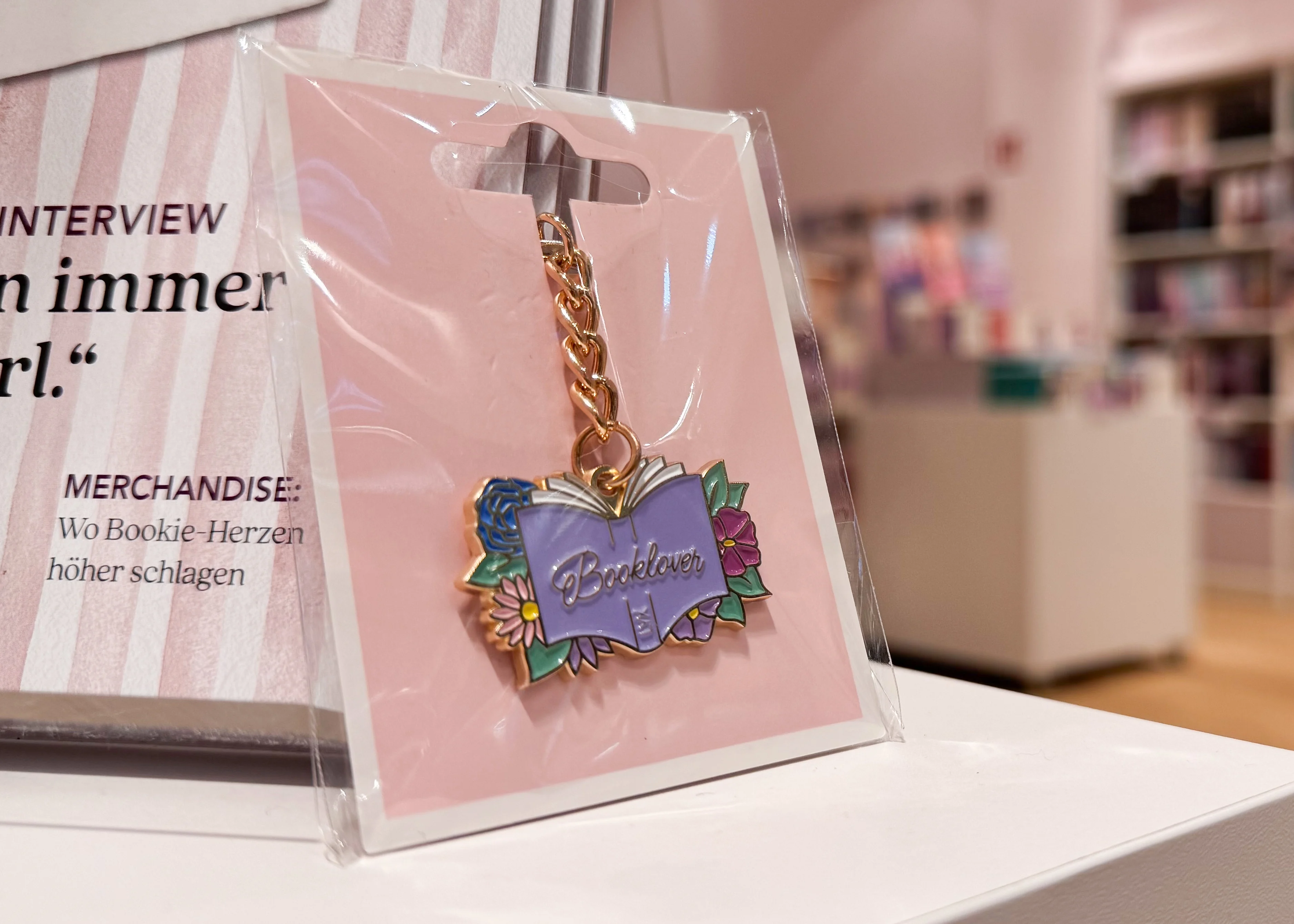 Booklover Schlüsselanhänger 