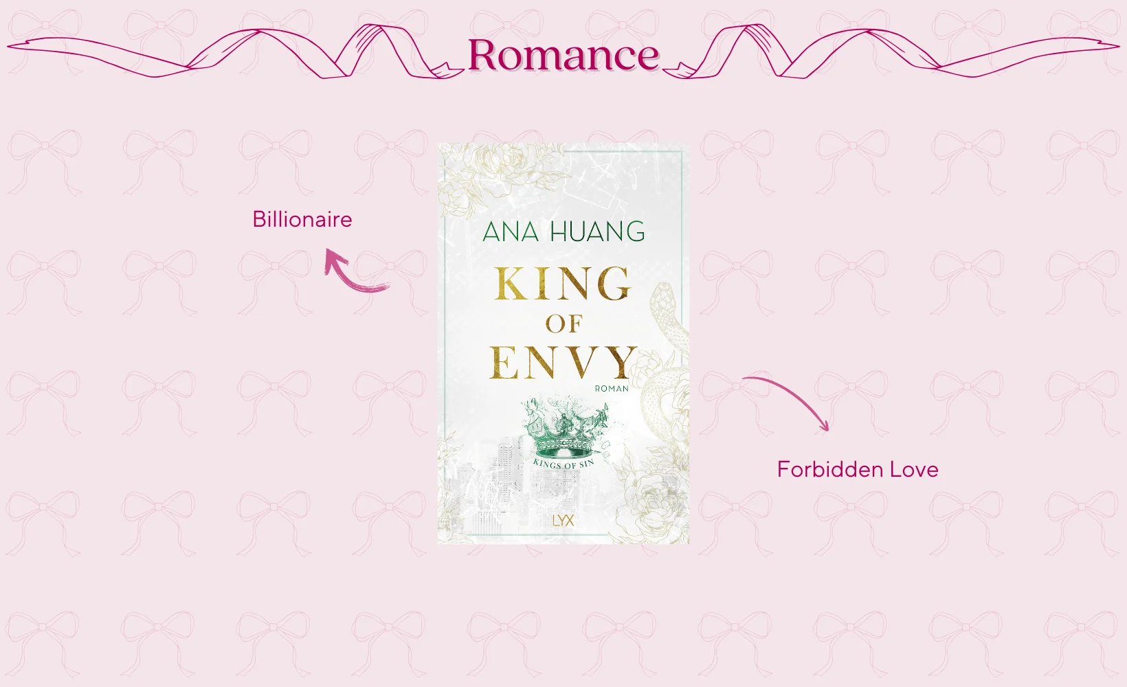 Ana Huang King of Envy Novis