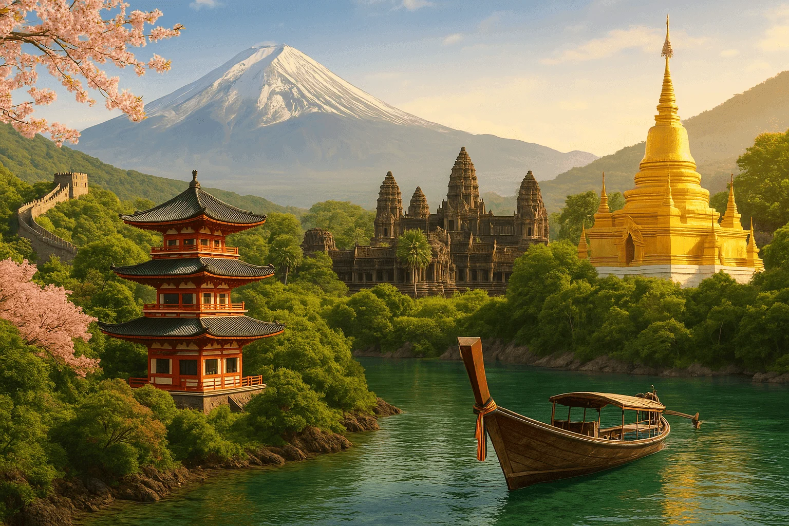 Asia And Oceania destination