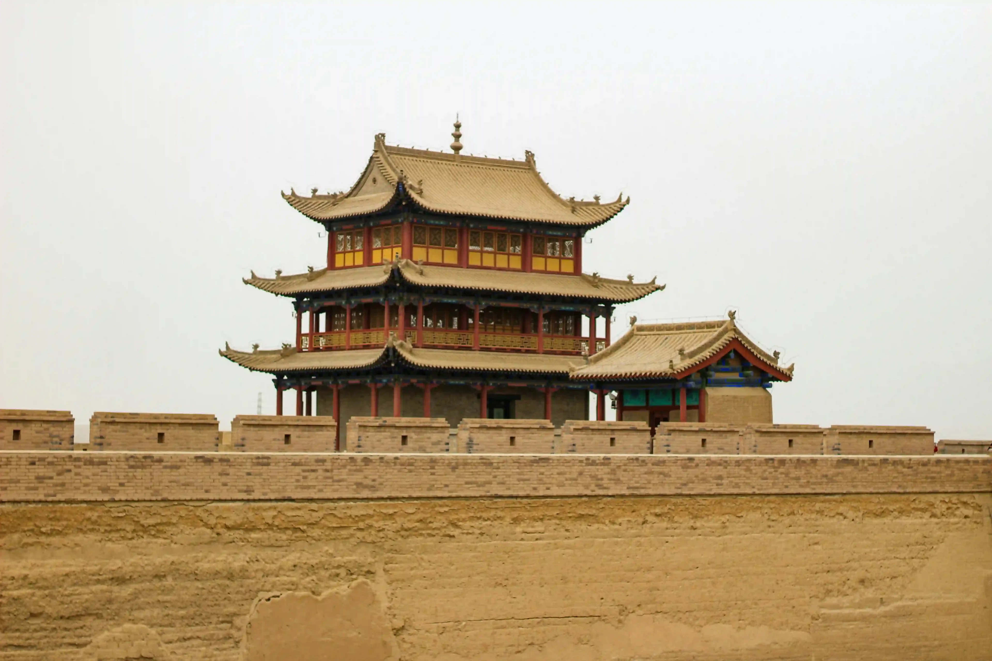 an ancient Chinese architecture