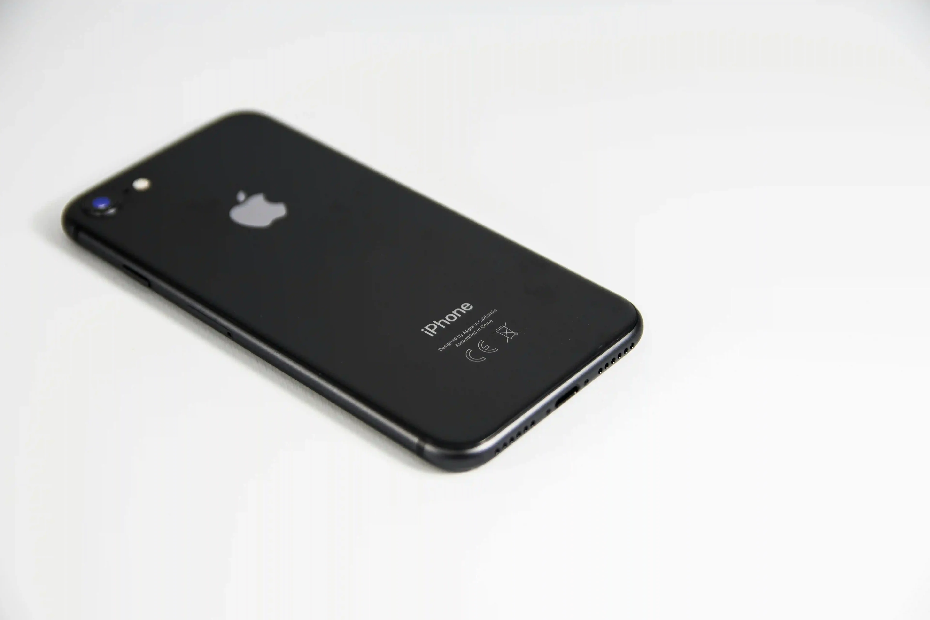 a black iphone