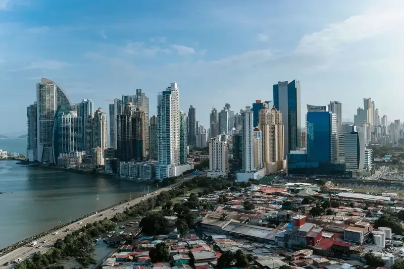 a daytime view of Panama City
