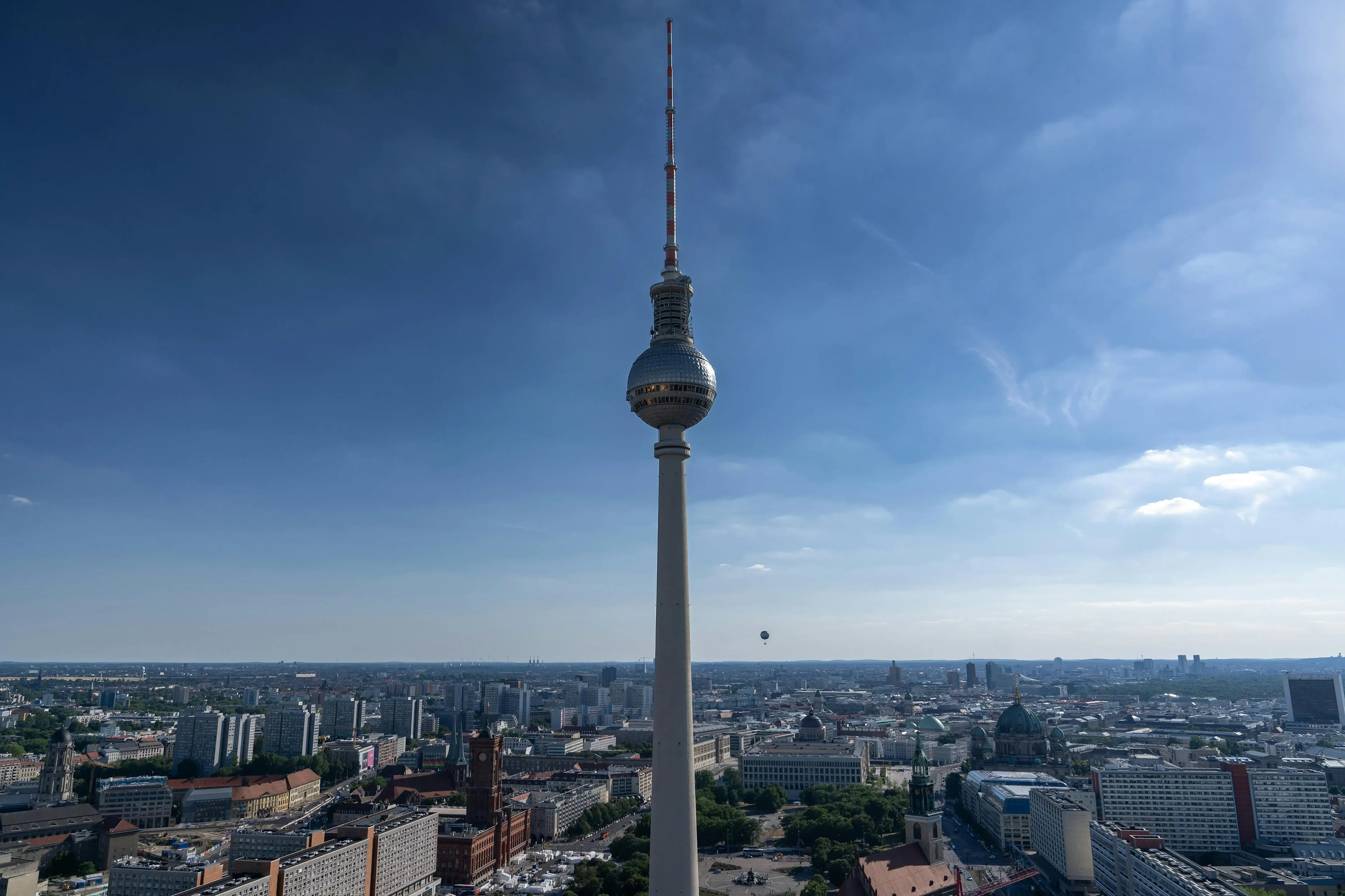 Berlin Cityscape and Skyscrapers