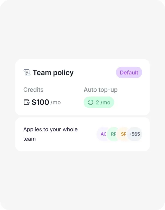 Your team stays connected by default
