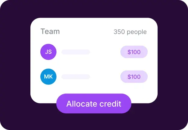 Allocate to your team