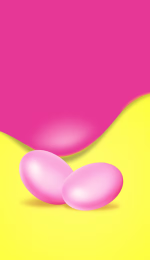 2 pink colour chews.