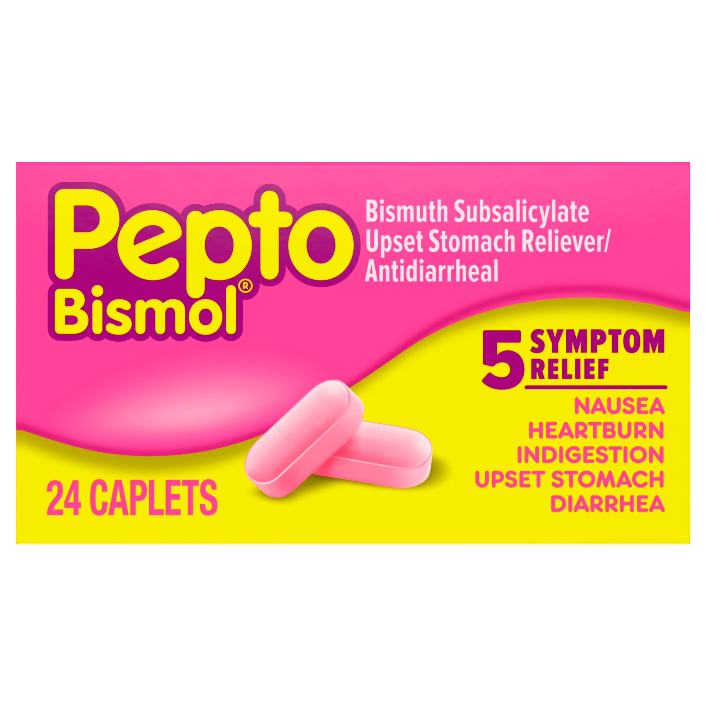 Pepto Bismol Original Caplets 