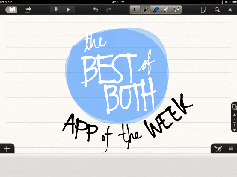 Jenn: What's App Wednesday - Notability - hero