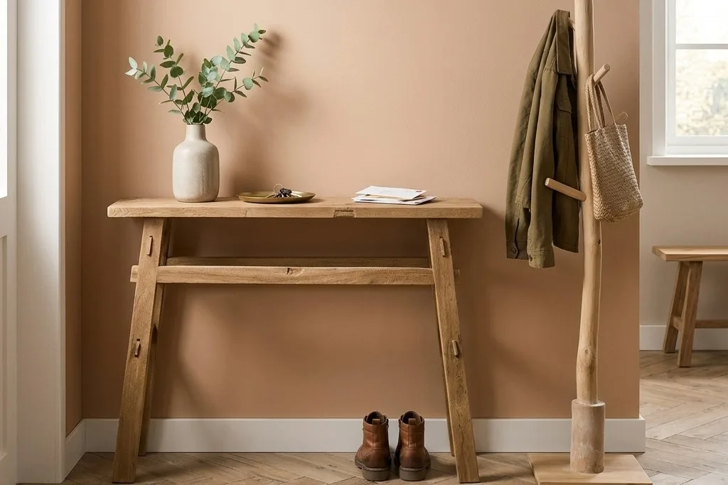 Sidetable viktor en kapstok Lisa 3:2