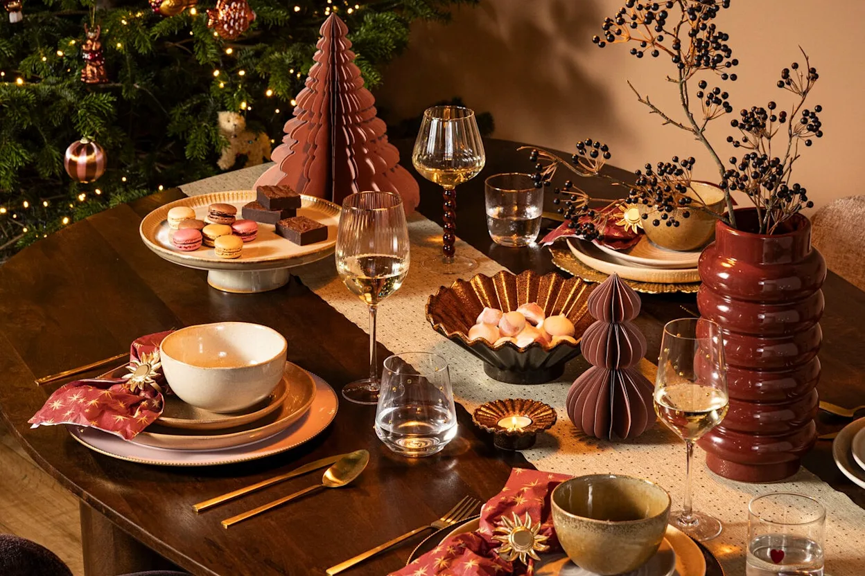 Zo dek je je kersttafel