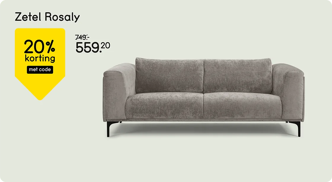 Zetel Rosaly 20% korting