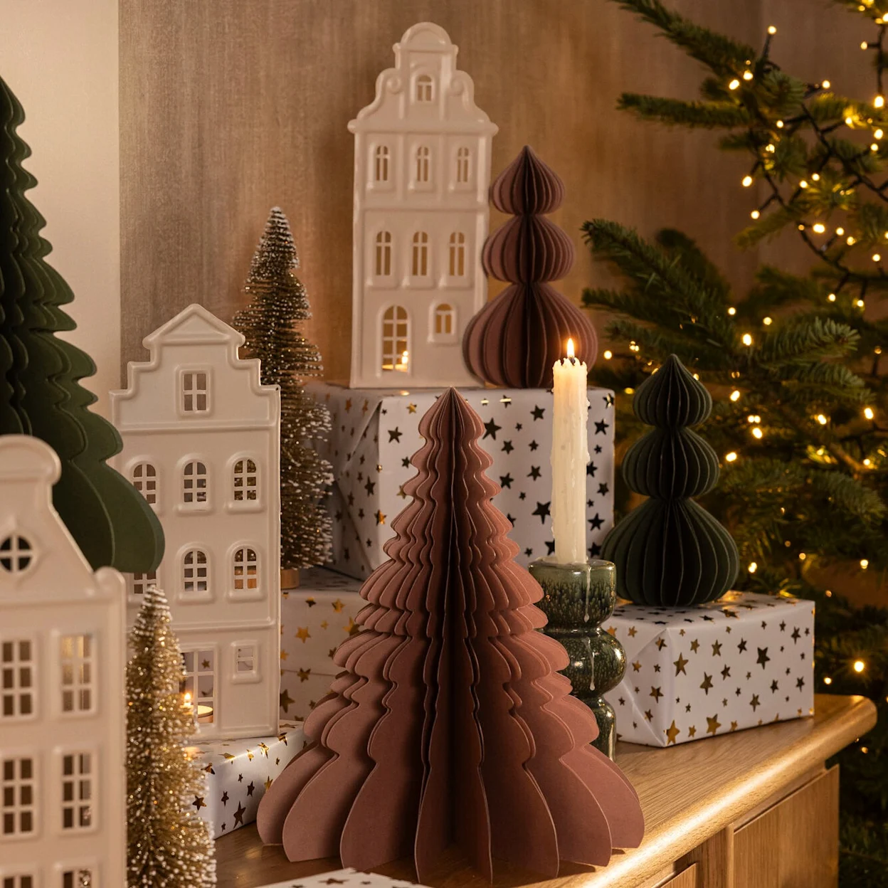 Kerstdeco vierkant