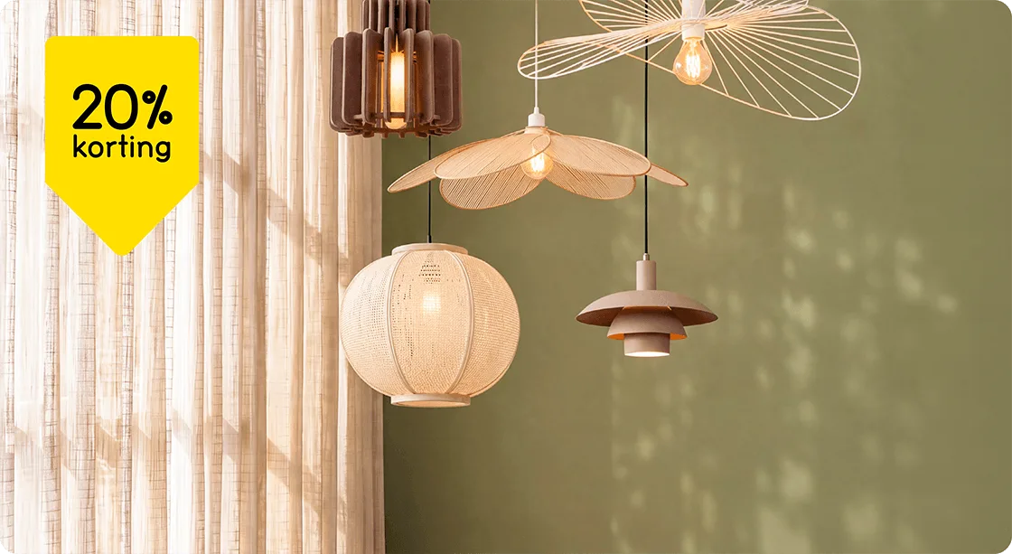 Heel veel verlichting 20% korting