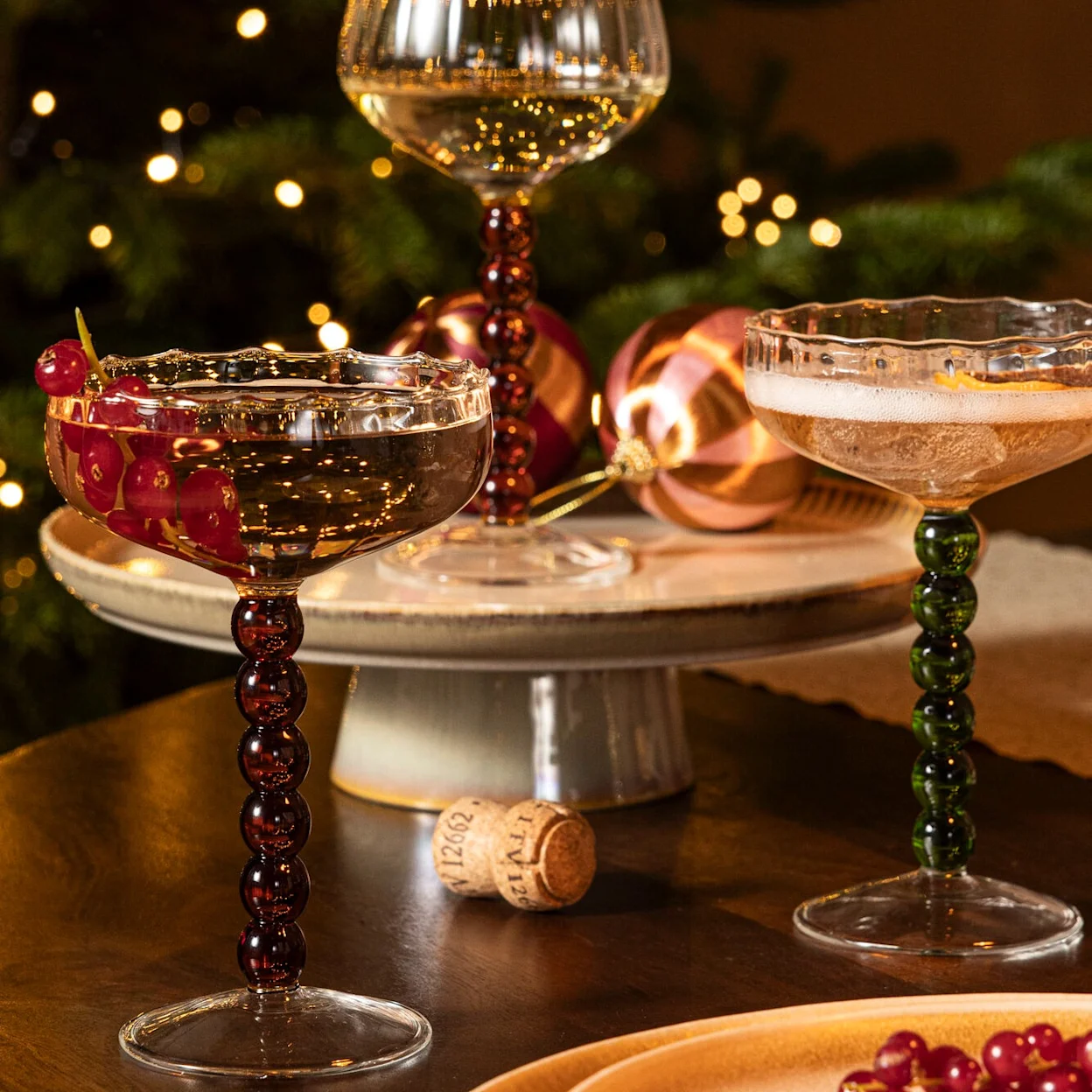 Zo dek je je kersttafel vierkant