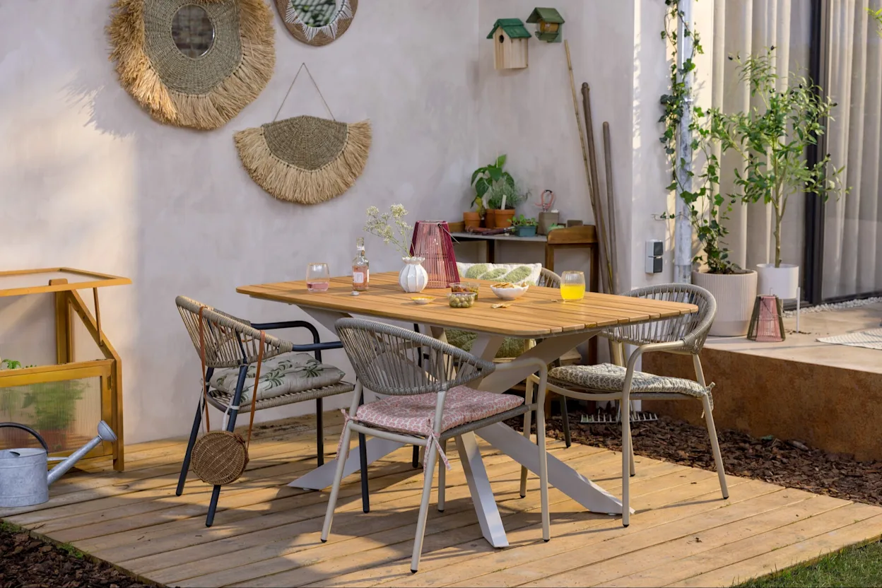 Tuin met Tuintafel Perpignan