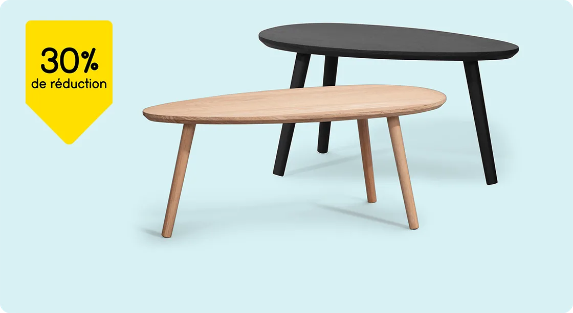 Table de salon Arvin 30% de réduction
