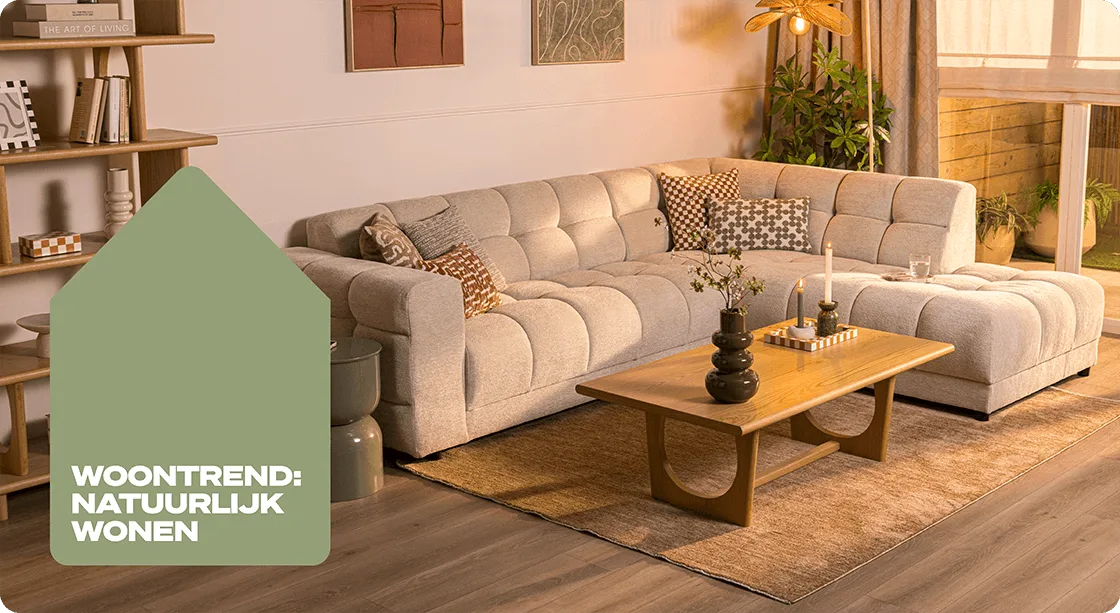 Banner met huisje Natuurlijk wonen