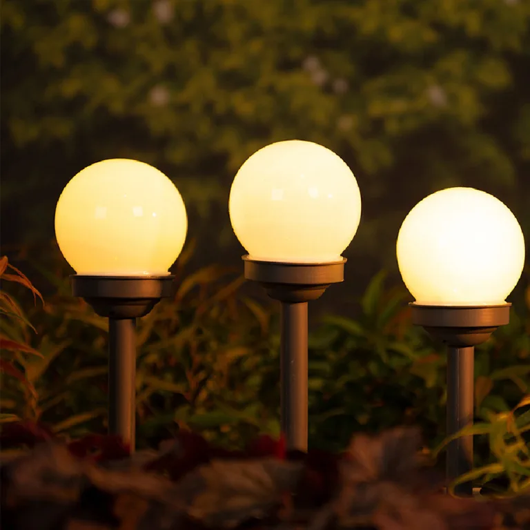Lumineo Tuinverlichting - prikspotjes - 4 stuks - 27 cm