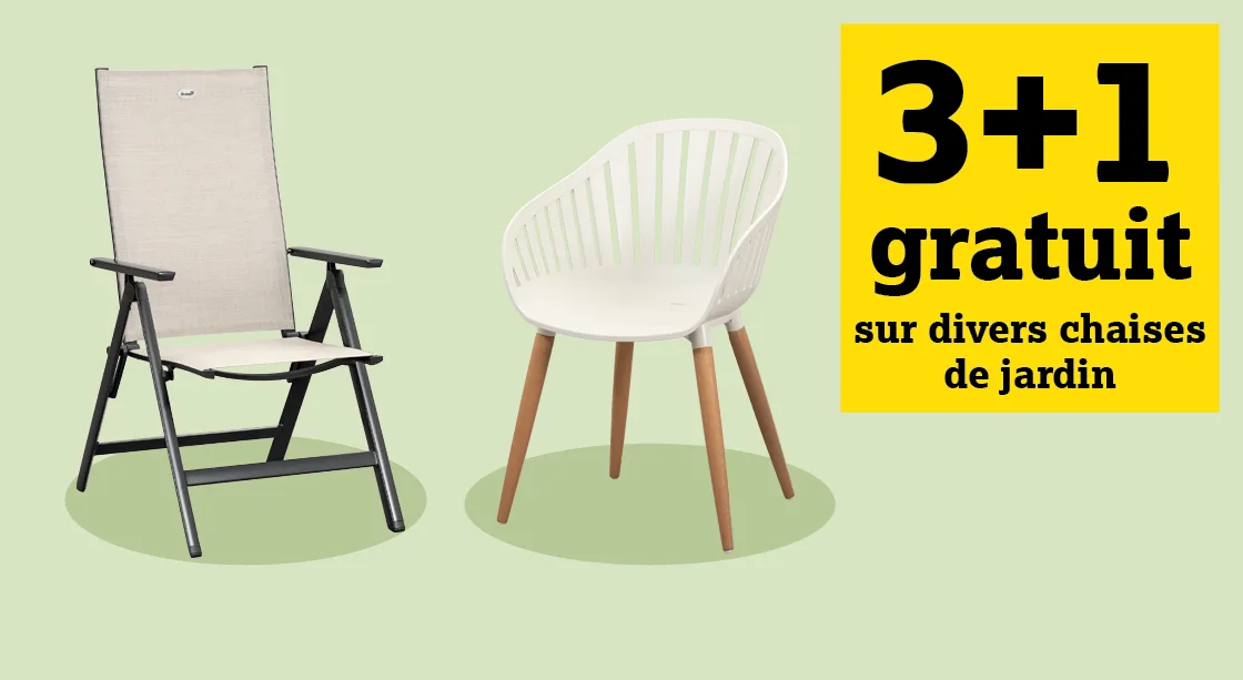 WK17 - Voir les chaises de jardin