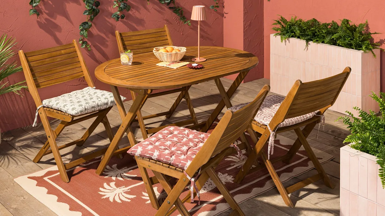 Tuintafel Bari tropisch 16:9