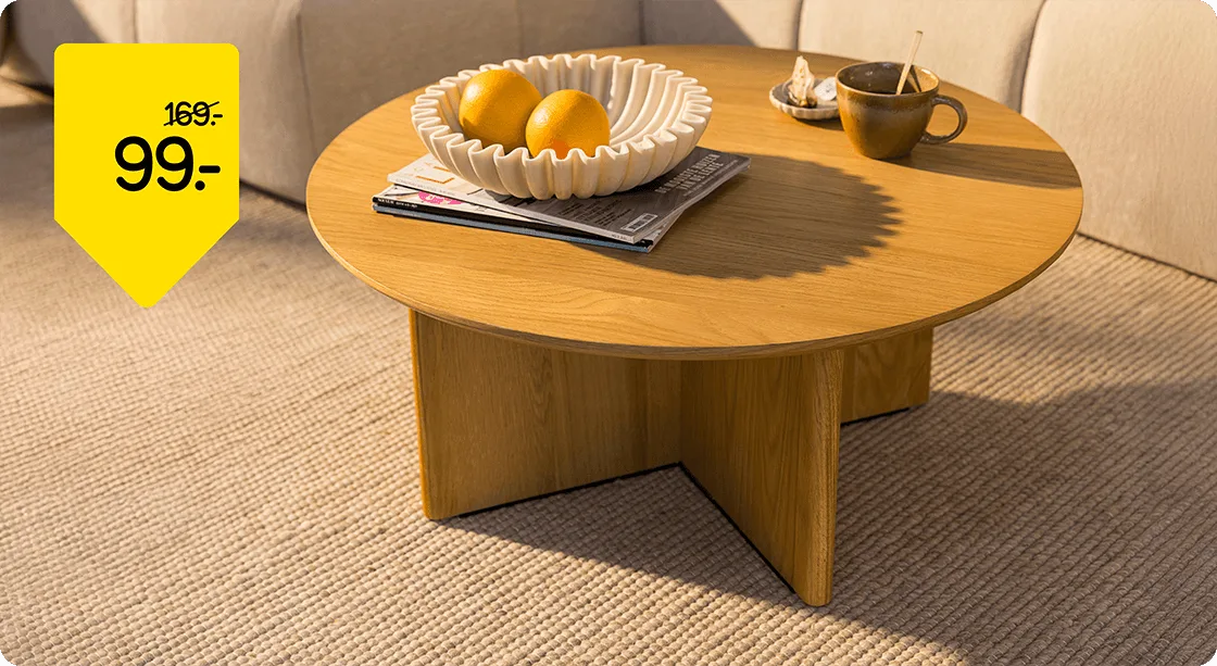 Salontafel Nicola van 169,- voor 99,-