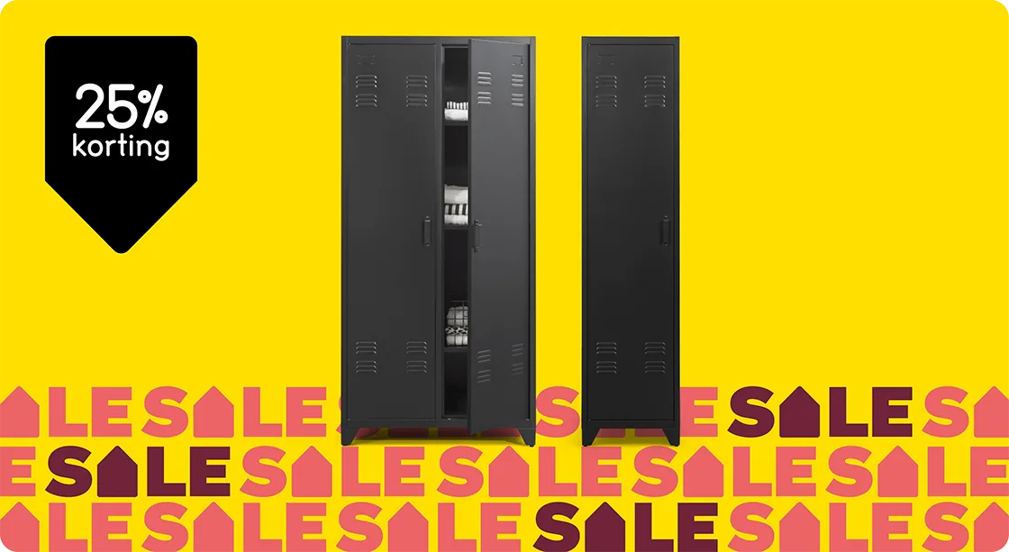 Kledingkast Mick 25% korting