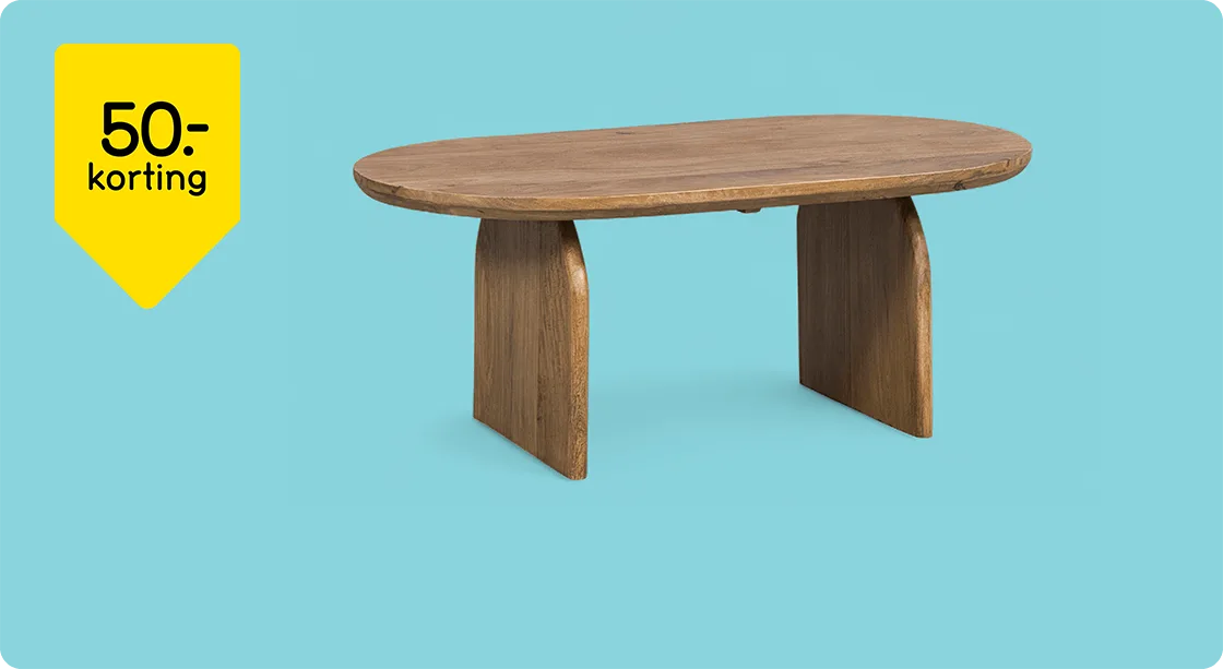Salontafel Olivier 50,- korting van 179,- voor 129,-