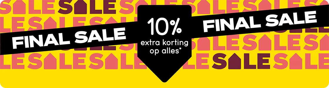 10% extra korting op alles