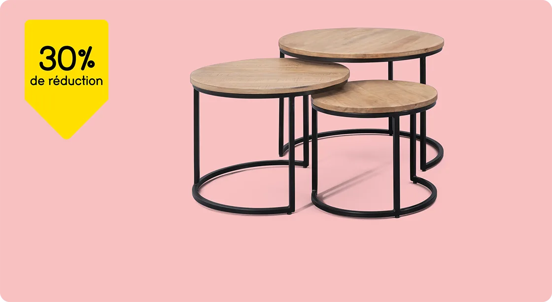 Tables d’appoint Lex 30% de réduction
