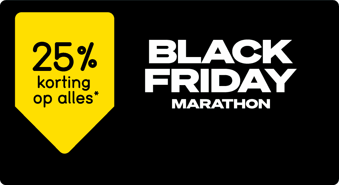 Shop ALLES* nu met 25% korting!