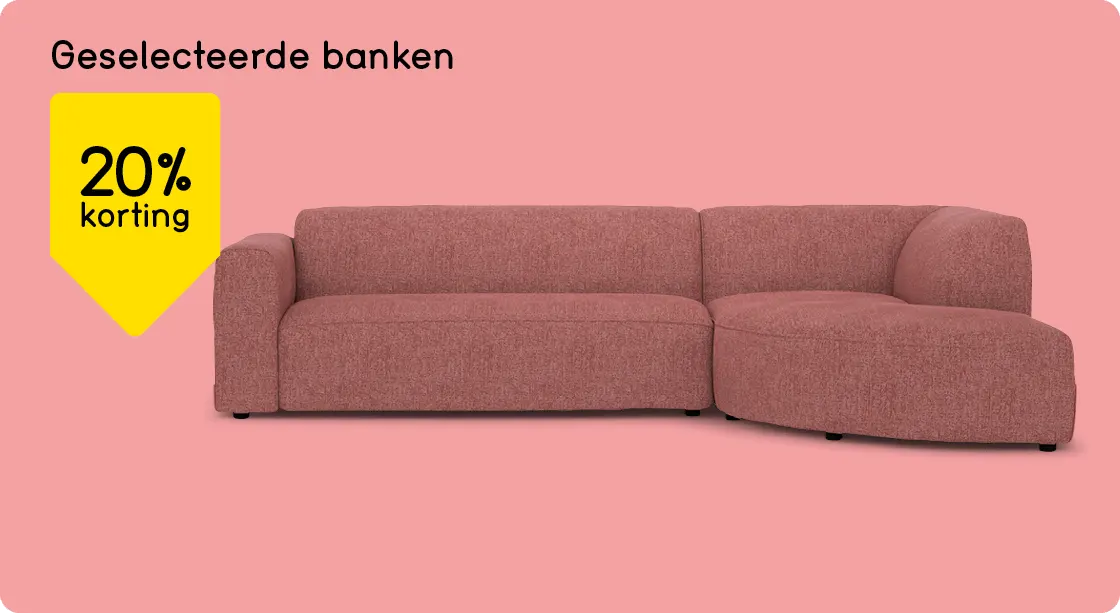 Geselecteerde banken 20% korting
