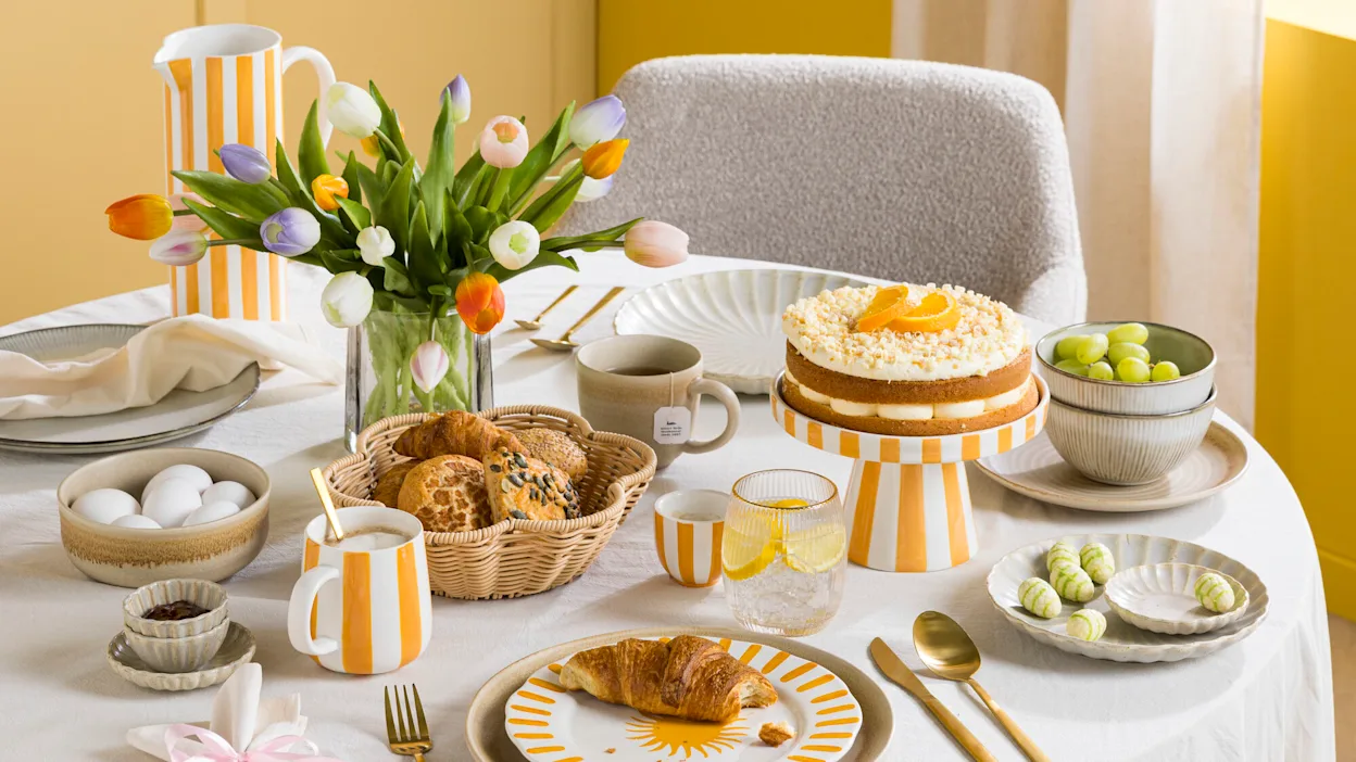Advies & Inspiratie - Trends - Paastafel dekken - hele gedekte tafel - NL