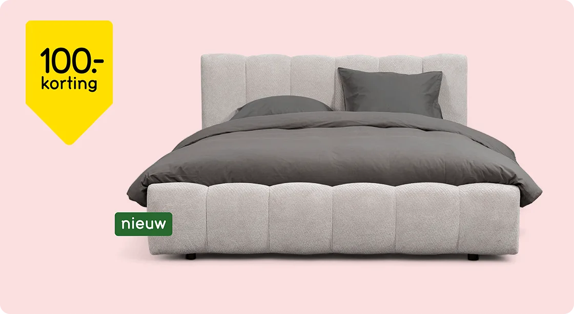 Bed Maudy 100.- korting