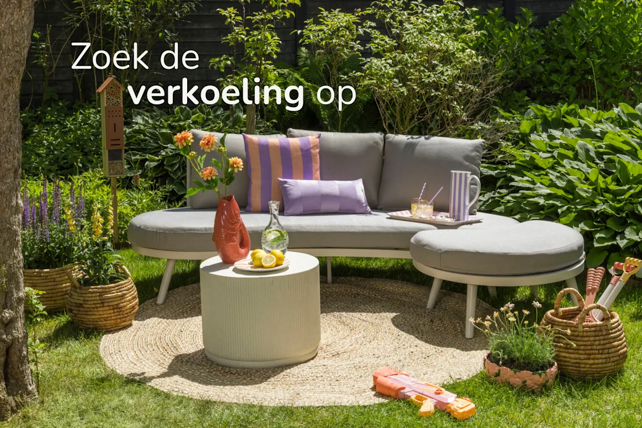 Zoek de verkoeling op