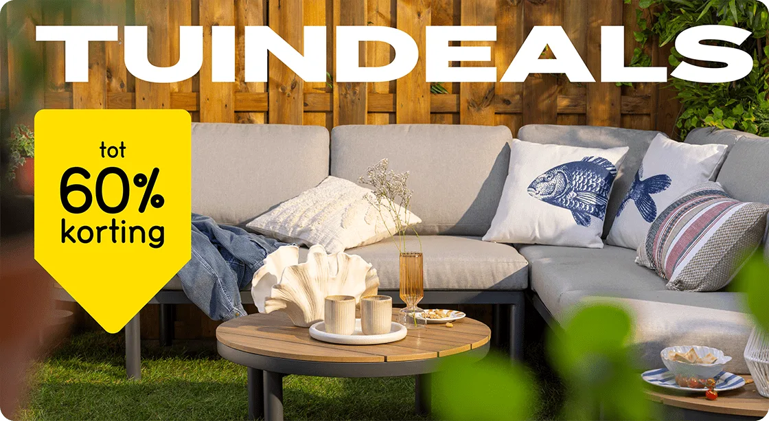 Tot 50% korting op heel veel tuinartikelen