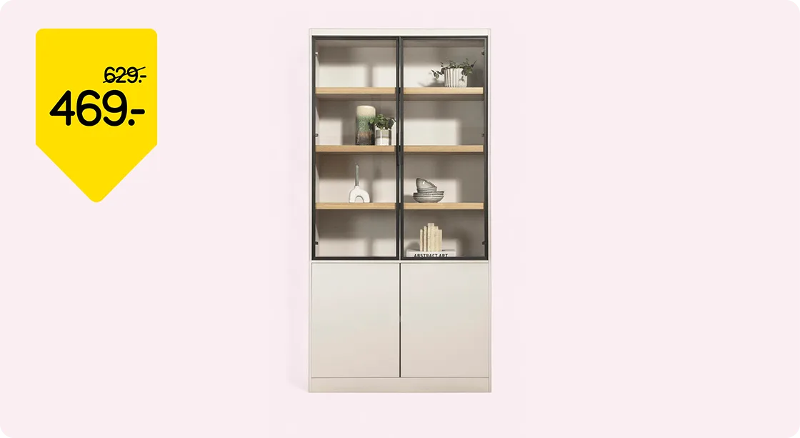 Vitrine Virgil de 629,- pour 469,-