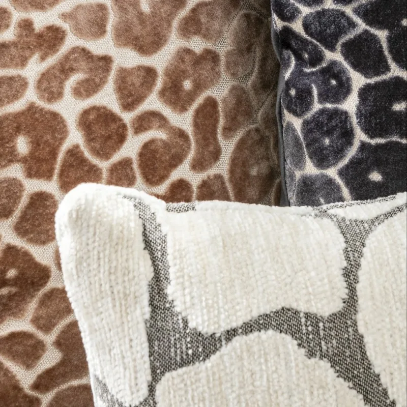 Coussins décoratifs avec imprimé animalier