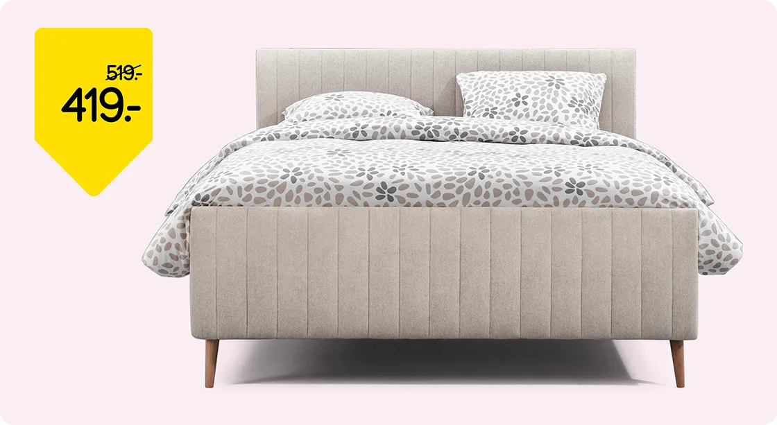 Bed Lieke van 519,- voor 419,-
