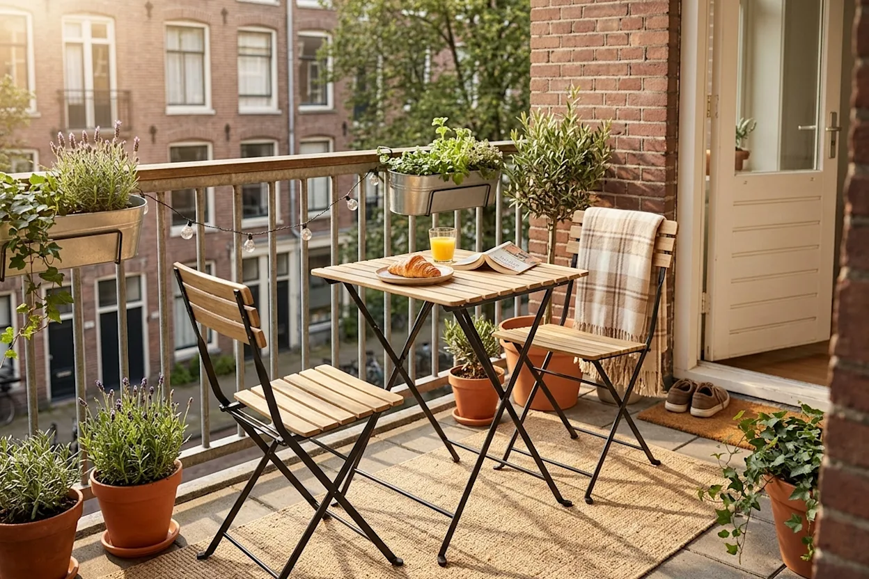 Bistroset Beziers - AI beeld 